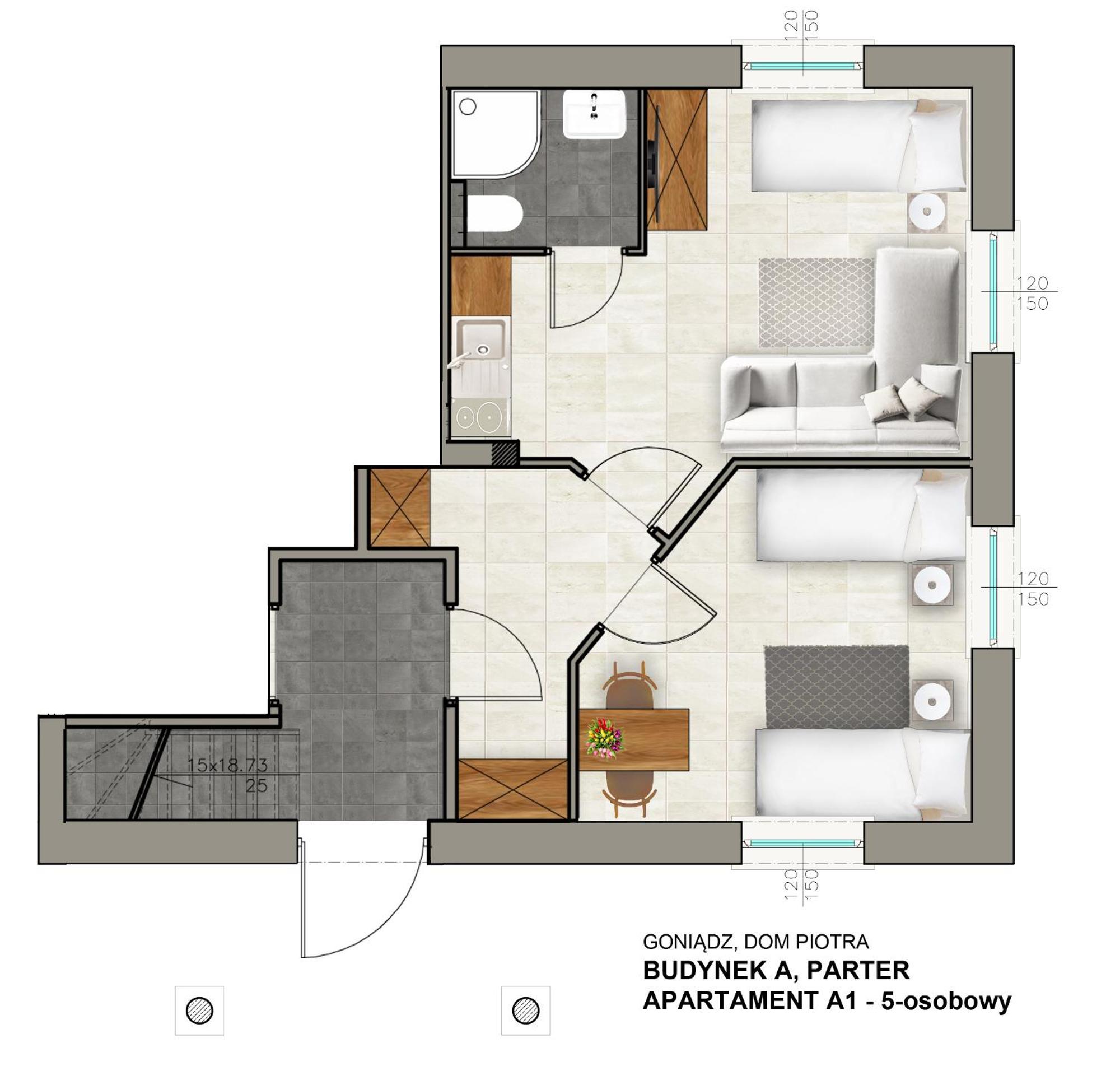 Dom Piotra Apartment Гонендз Екстериор снимка