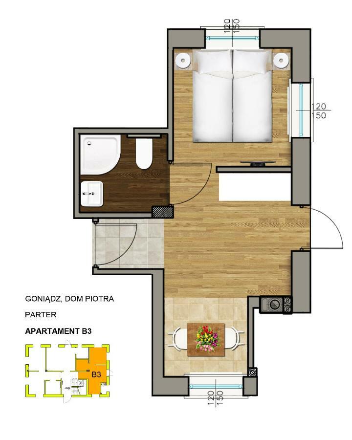 Dom Piotra Apartment Гонендз Екстериор снимка
